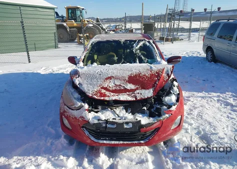 2012 Hyundai Elantra Limited (Ulsan Plant) z USA, uszkodzony, nr VIN KMHDH4AE7CU235886